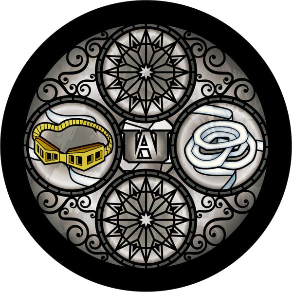 『僕のヒーローアカデミア』ステンドグラス風 ミラー/相澤消太