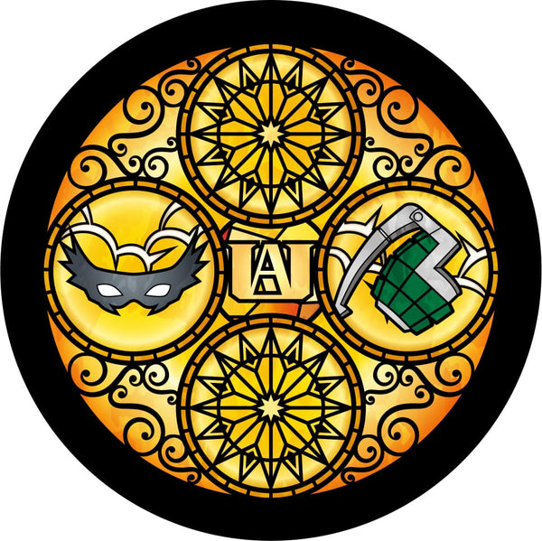 『僕のヒーローアカデミア』ステンドグラス風 ミラー/爆豪勝己