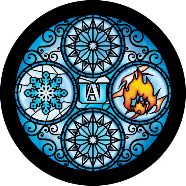 『僕のヒーローアカデミア』ステンドグラス風 ミラー/轟焦凍