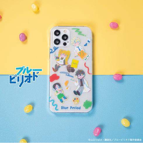 『ブルーピリオド』全機種対応ハードタイプスマホケース 02.キャンバス 鮎川龍二