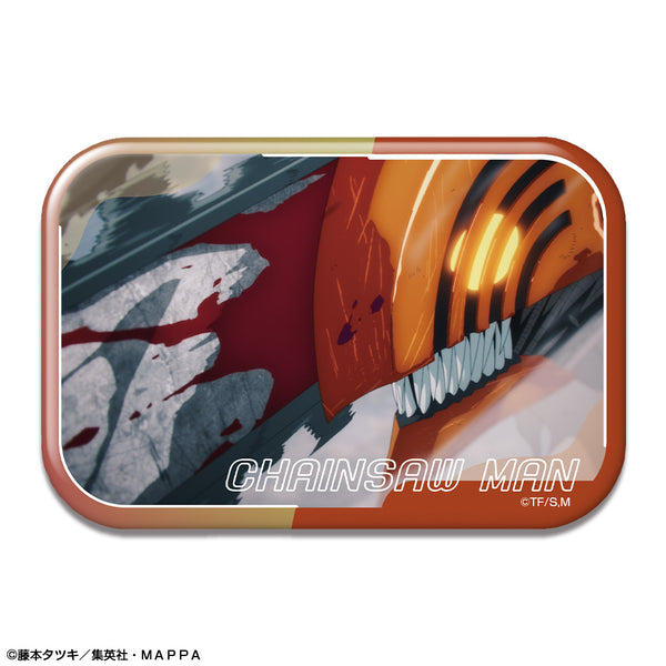 『チェンソーマン』長方形缶バッジ デザイン09(チェンソーマン/D)