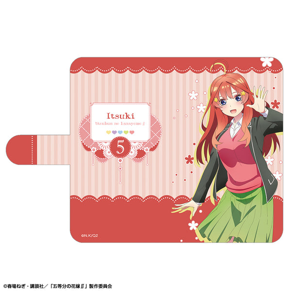 『五等分の花嫁∬』ブックスタイルスマホケース Lサイズ デザイン05(中野五月)