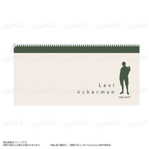 『進撃の巨人』フラットポーチ B:リヴァイ