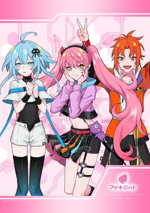 『テクノロイド UNISON HEART』B2タペストリー フランキーノット