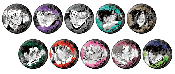 『ブルーロック』トレーディングジュエリー缶バッジ Bver.(全10種)