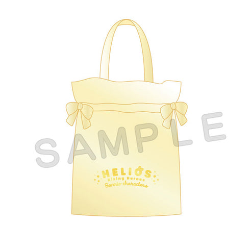 『エリオスライジングヒーローズ×サンリオキャラクターズ』サテントートバッグ C.ウエストセクター ギフトボックスver.