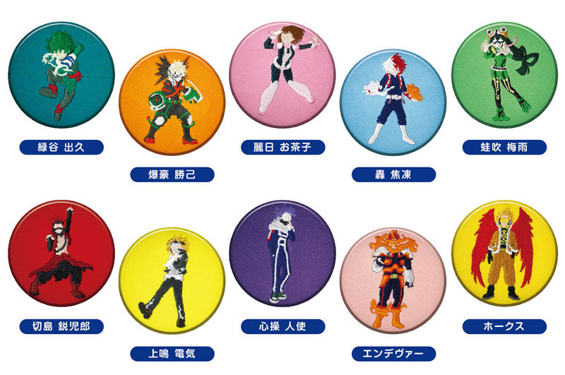 僕のヒーローアカデミア』刺繍CANバッジ Vol.2 BOX – Anime Store JP