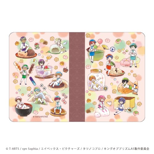 『KING OF PRISM ALL STARS -プリズムショー☆ベストテン-』キャラケース 01 / 和菓子ver. ちりばめデザイン (グラフアート)