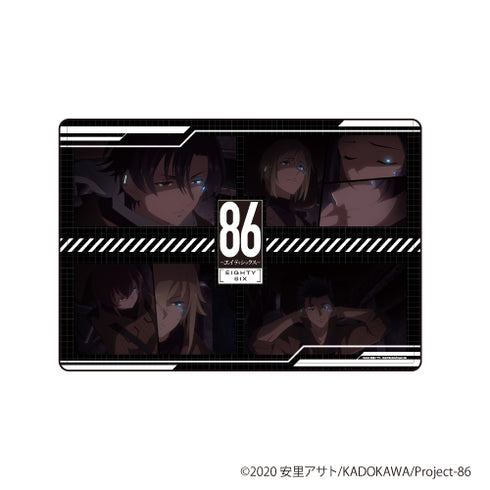 『86―エイティシックス―』キャラクリアケース 01/コマ割りデザイン 黒 場面写ver.