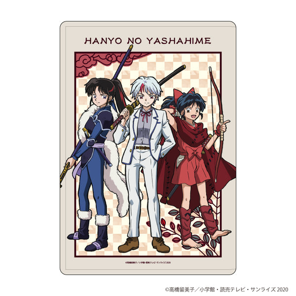 『半妖の夜叉姫』キャラクリアケース 02/日暮とわ&せつな&もろは