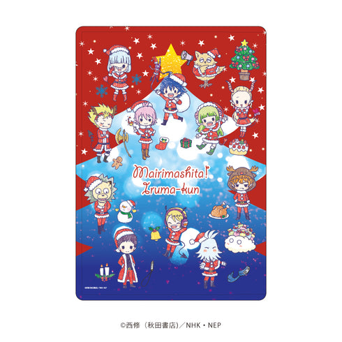 『魔入りました!入間くん』キャラクリアケース 03/散りばめデザイン クリスマスver.(グラフアートイラスト)
