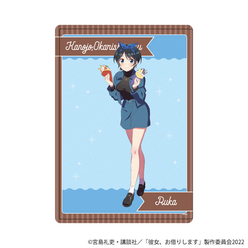 『彼女、お借りします』キャラクリアケース 12/更科瑠夏 秋葉原デートver.(描き下ろしイラスト)