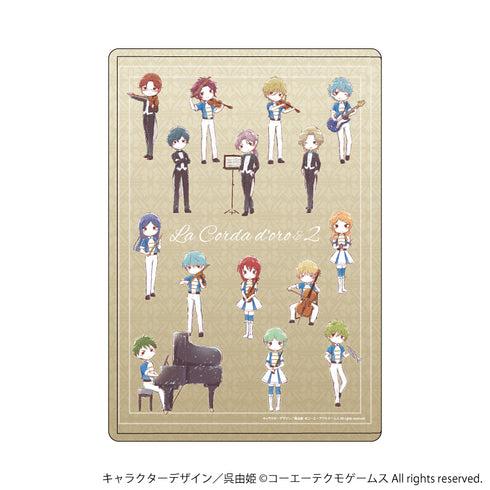 『金色のコルダ2&100万人の金色のコルダ』キャラクリアケース 01/集合デザインA マーチング衣装ver.(グラフアート)