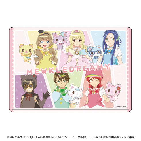 『ミュークルドリーミー みっくす!』キャラクリアケース 01/コマ割りデザイン