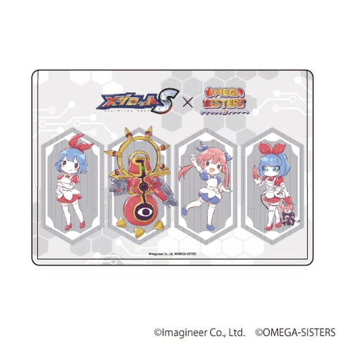 『メダロットS × オメガシスターズ』キャラクリアケース 01 / 集合デザイン (グラフアート)
