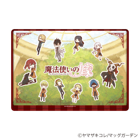 『魔法使いの嫁』キャラクリアケース 04/集合デザイン (レトロアート)