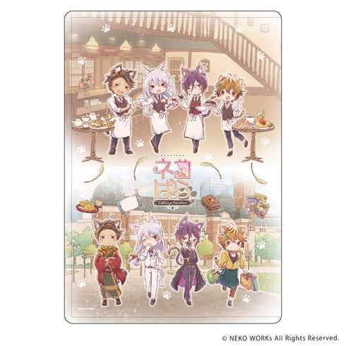 『ネコぱら - Catboys Paradise-』 キャラクリアケース 01/集合デザイン(グラフアート)