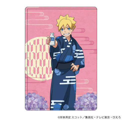 『NARUTO&BORUTO』キャラクリアケース 08/うずまきボルト 温泉ver.(描き下ろし)
