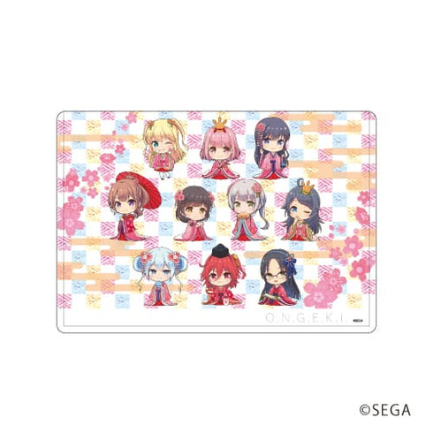 『オンゲキ』キャラクリアケース 06 / ひな祭りver.