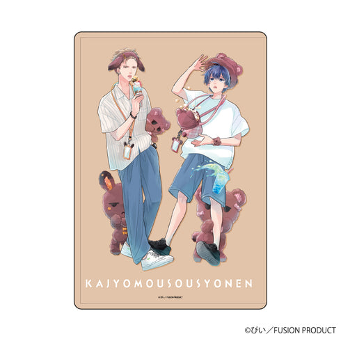 『ぴい先生』キャラクリアケース 01/暮島弘&大野優也
