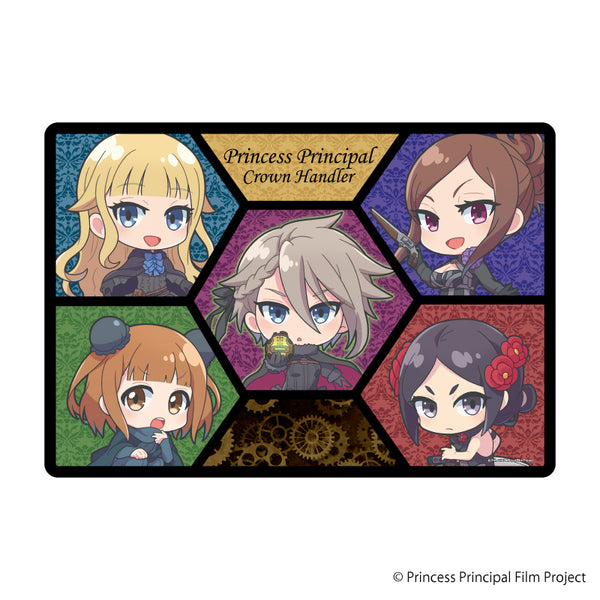 『プリンセス・プリンシパル Crown Handler』キャラクリアケース 02/集合デザイン(ミニキャラ)