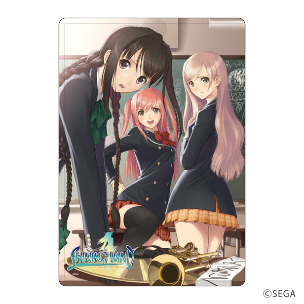 『シャイニング・ウィンド』キャラクリアケース 01/ドラマCDイラスト