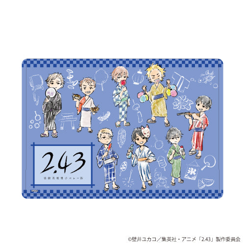 『2.43 清陰高校男子バレー部』キャラクリアケース02/集合デザイン 夏祭りver.(グラフアート)