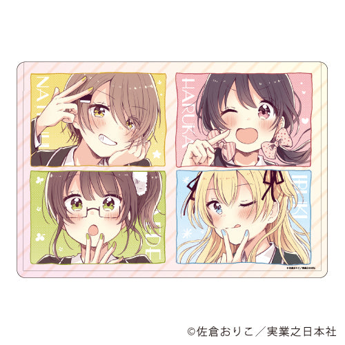 『すいんぐ‼』キャラクリアケース01/はるか&冬姫&夏陽&楓
