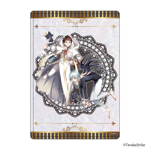 『SERVAMP‐サーヴァンプ‐』キャラクリアケース 03/城田真昼&クロ 神父と悪魔ver.(描き下ろし)