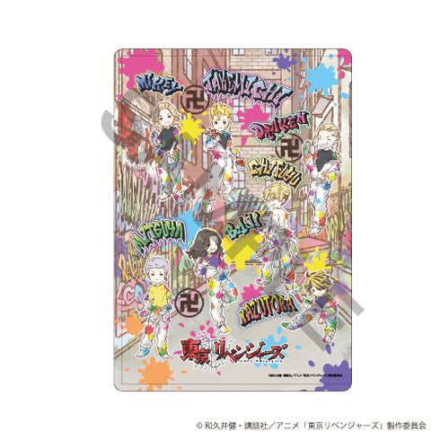 『東京リベンジャーズ』キャラクリアケース 02/ちりばめデザイン ペイントver. (グラフアート)