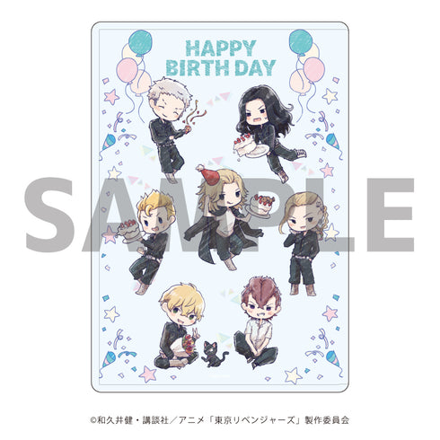 『東京リベンジャーズ』キャラクリアケース 07/集合デザイン① 誕生日ver.(グラフアート)