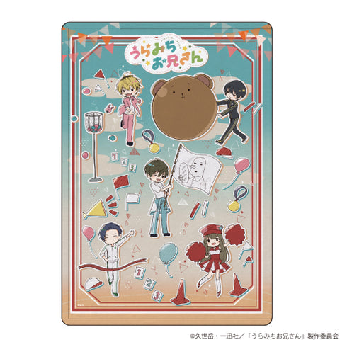 『うらみちお兄さん』キャラクリアケース 02/集合デザイン 運動会ver. (レトロアート)