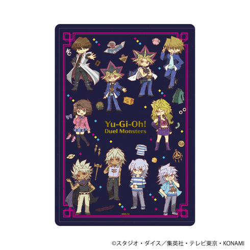『遊☆戯☆王デュエルモンスターズ』キャラクリアケース 16/集合デザイン(レトロアート)