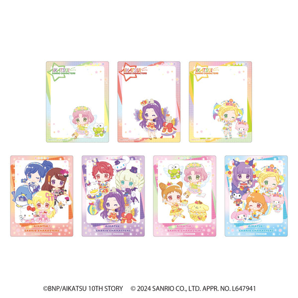 『アイカツ!×サンリオキャラクターズ』アクリルカード 02/トレーディング(全7種)(ミニキャライラスト)