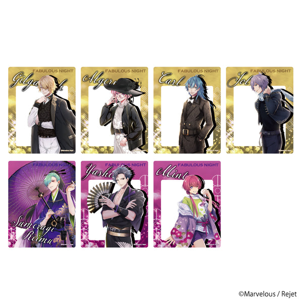 『ファビュラスナイト』アクリルカード 02/Vol.1 BOX(全7種)