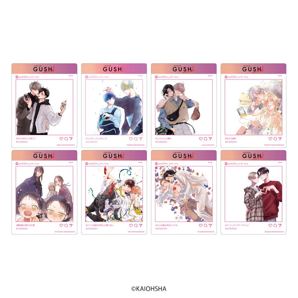 『GUSH20周年記念展-with LOVE-』アクリルカード 05/ブラインド(全8種)(公式&描き下ろしイラスト)