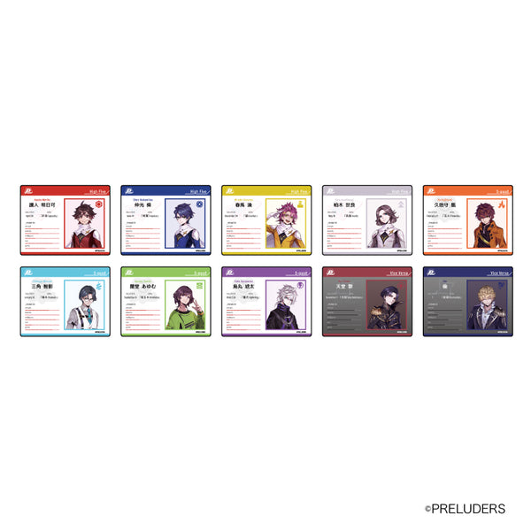 『PRELUDERS』アクリルカード 01/BOX(全10種)