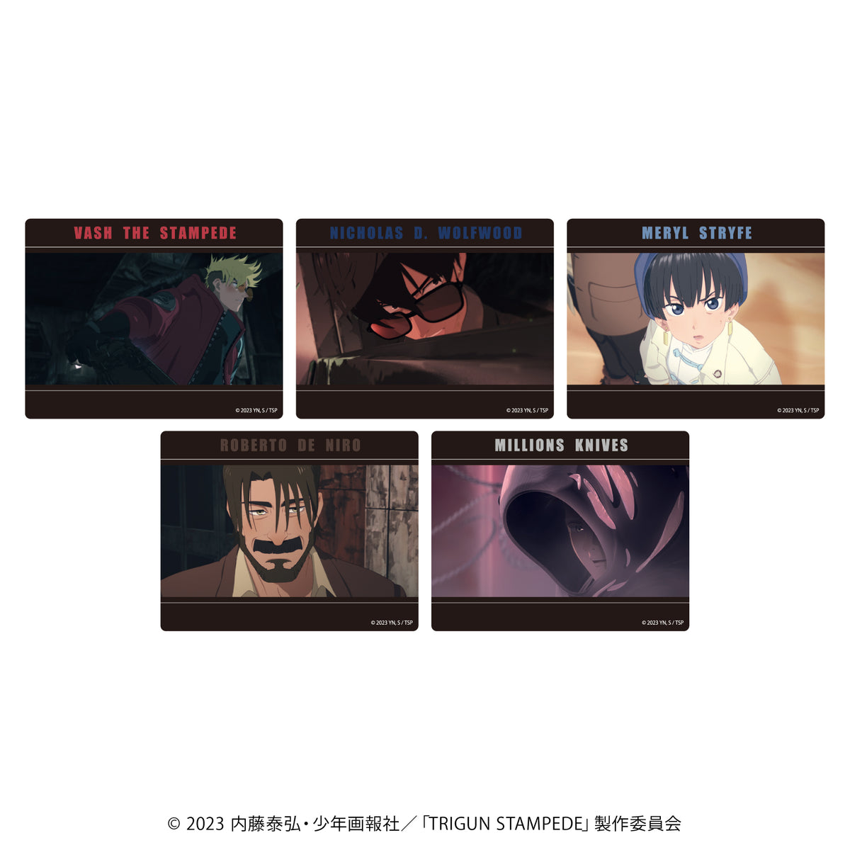 TRIGUN STAMPEDE』アクリルカード 01/BOX (全5種)(場面写
