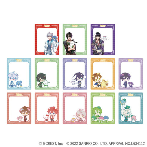 『夢王国と眠れる100人の王子様×サンリオキャラクターズ』アクリルカード 01/ボックス(全13種)(描き下ろし)