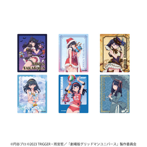 『グリッドマンユニバース』アクリルカード 06/宝多六花BOX ブラインド(全6種)(描き下ろしイラスト)