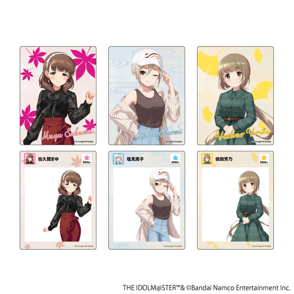 『アイドルマスター シンデレラガールズ』アクリルカード 01/秋コーデver. トレーディング(全6種)(描き下ろしイラスト)