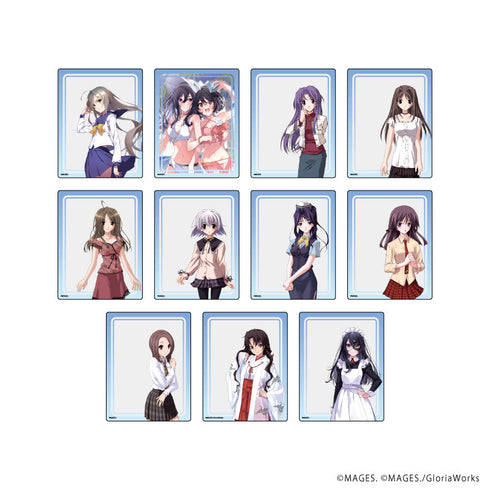 『メモリーズオフシリーズ』アクリルカード 18/ブラインド(全11種)(公式&描き下ろしイラスト)