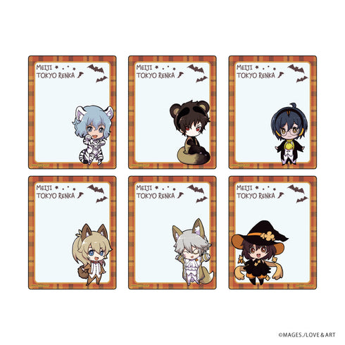 『明治東亰恋伽』アクリルカード 03/12thハロウィンver. 【BOX02】ブラインド(全6種)(描き下ろしイラスト)