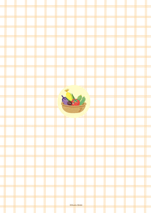 『ジブリ』となりのトトロ A4クリアファイル BREAK TIME vegetable