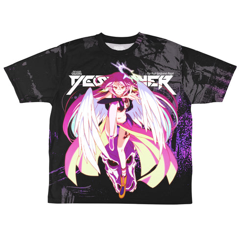 『ノーゲーム・ノーライフ』ジブリール 両面フルグラフィックTシャツ Ver.1.0 DESTROYER