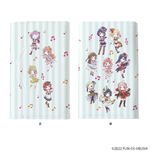 『ラブライブ!虹ヶ咲学園スクールアイドル同好会』キャラキーケース 01/散りばめデザイン(グラフアートイラスト)