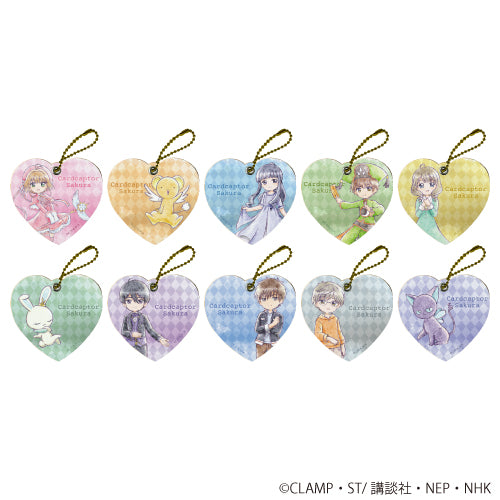 "Cardcaptor Sakura: Clear Card Arc" Character Leather Charms 01/BOX (Set of 10)