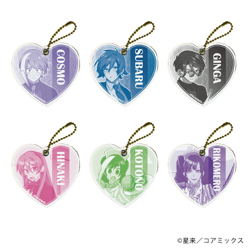 『ガチ恋粘着獣 ~ネット配信者の彼女になりたくて~』キャラレザーチャーム 01/BOX(全6種)