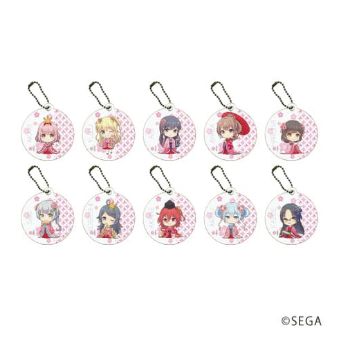 『オンゲキ』キャラレザーチャーム 02 / ひな祭りver. (全10種) BOX