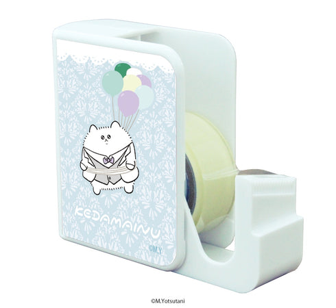 『毛玉犬』タキシード白毛玉 キャラテープカッター 01/ジューンブライドver.